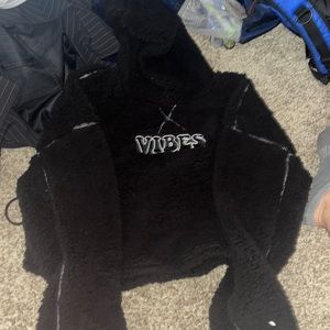 Sherpa Crop Top Sweater